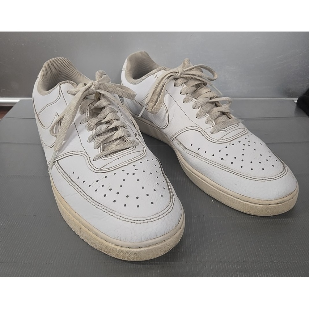 Nike Men's‎ Sz 10.5 Court Vision Low Triple White 2021  CD5463-100